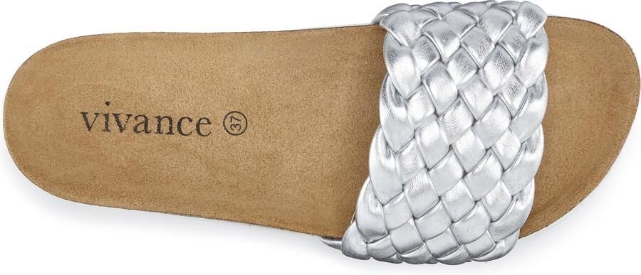 VIVANCE by LASCANA Muiltjes zilver - Foto 5