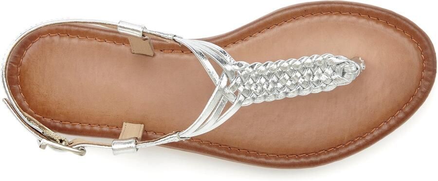 VIVANCE by LASCANA Teenslipper zilver - Foto 5
