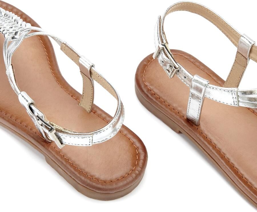 VIVANCE by LASCANA Teenslipper zilver - Foto 3