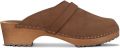 Vivisence Clogs 'B0002' donkerbruin - Donkerbruin