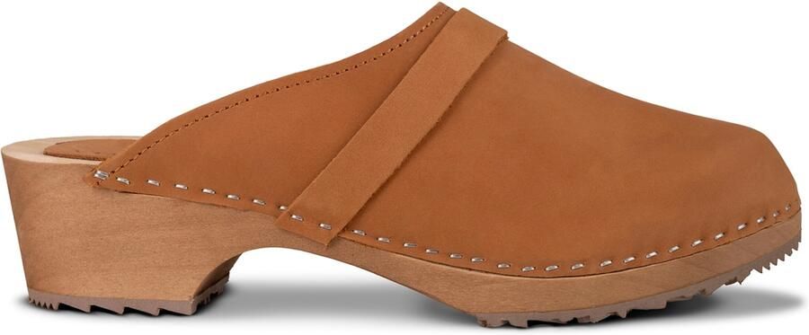 Vivisence Clogs 'B0002' lichtbruin