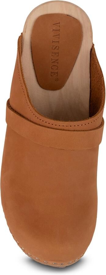 Vivisence Clogs 'B0002' lichtbruin - Foto 4