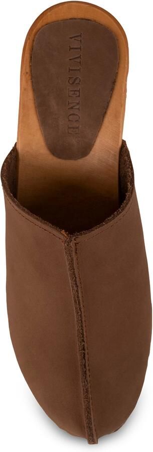 Vivisence Clogs 'B0004' donkerbruin - Foto 5
