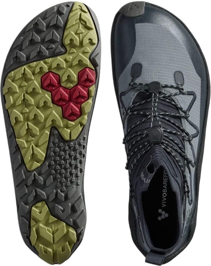 Vivobarefoot Primus Trail Flow Distancia Barefoot Trailschoenen Grijs Man - Foto 2