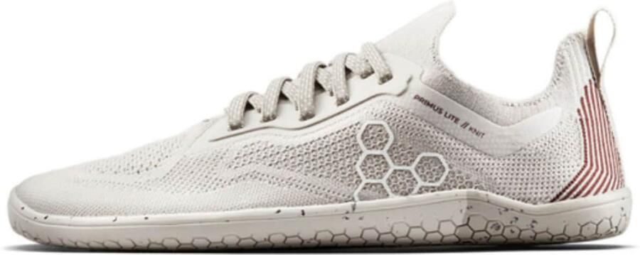 Vivobarefoot Primus Lite Knit Barefoot Schoenen Wit Man