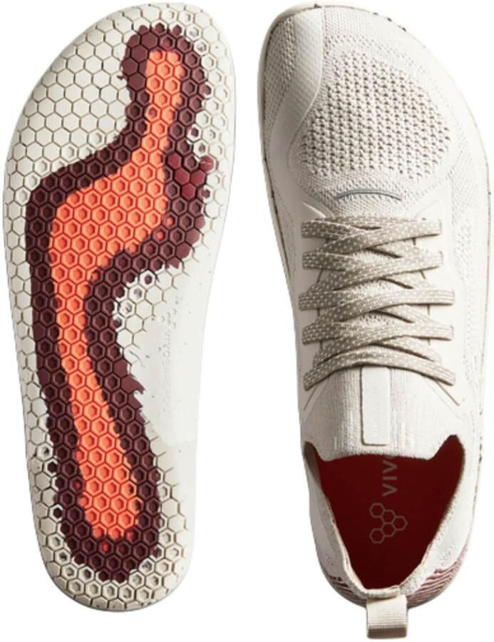 Vivobarefoot Primus Lite Knit Barefoot Schoenen Wit Man - Foto 2