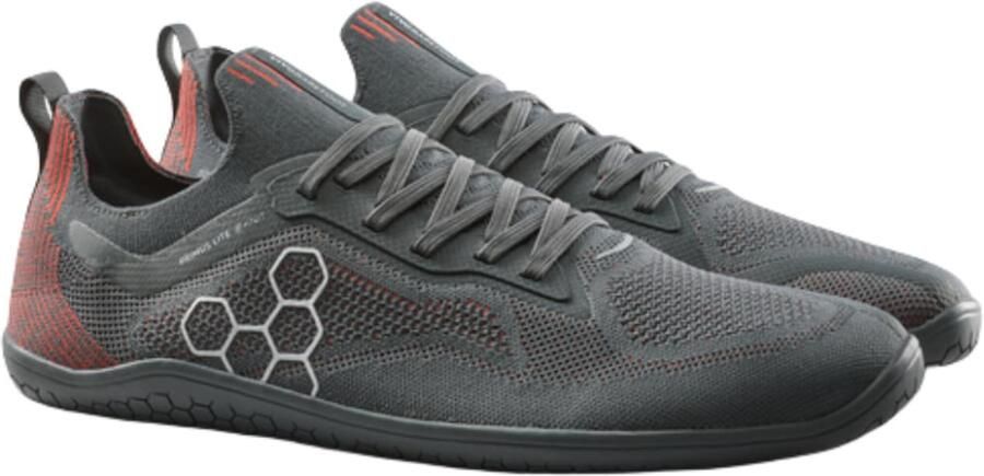 Vivobarefoot Primus Lite Knit Barefoot Schoenen Grijs Man - Foto 4