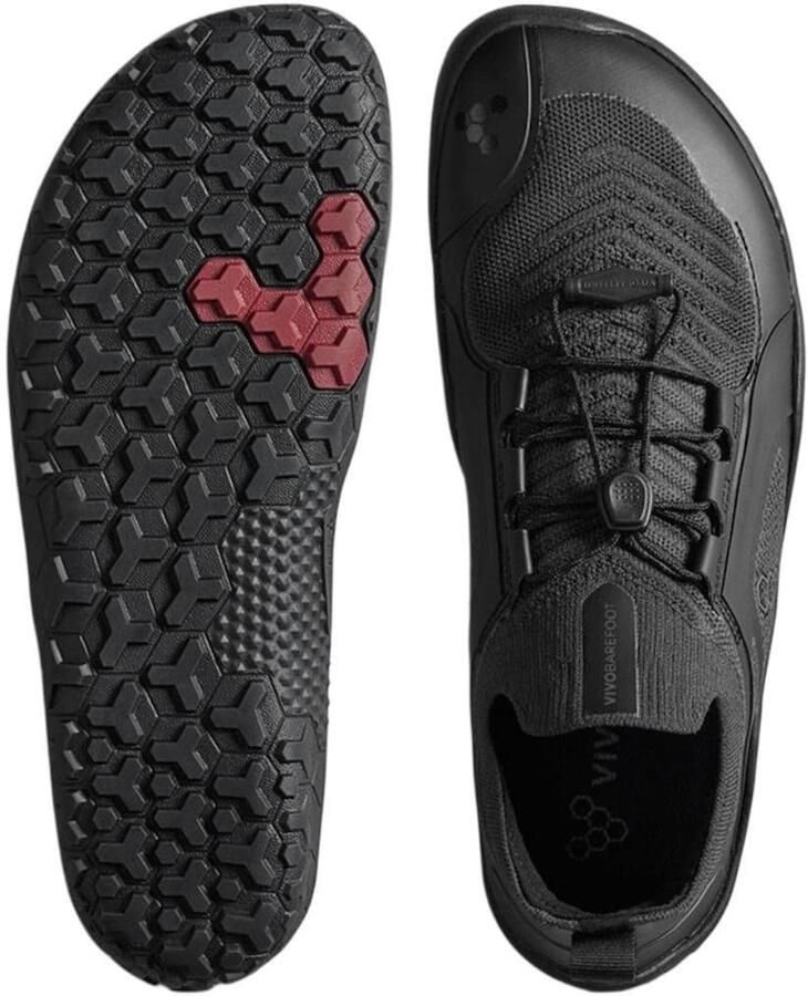 Vivobarefoot Primus Trail Knit Fg Barefoot Trailschoenen Zwart Man - Foto 4