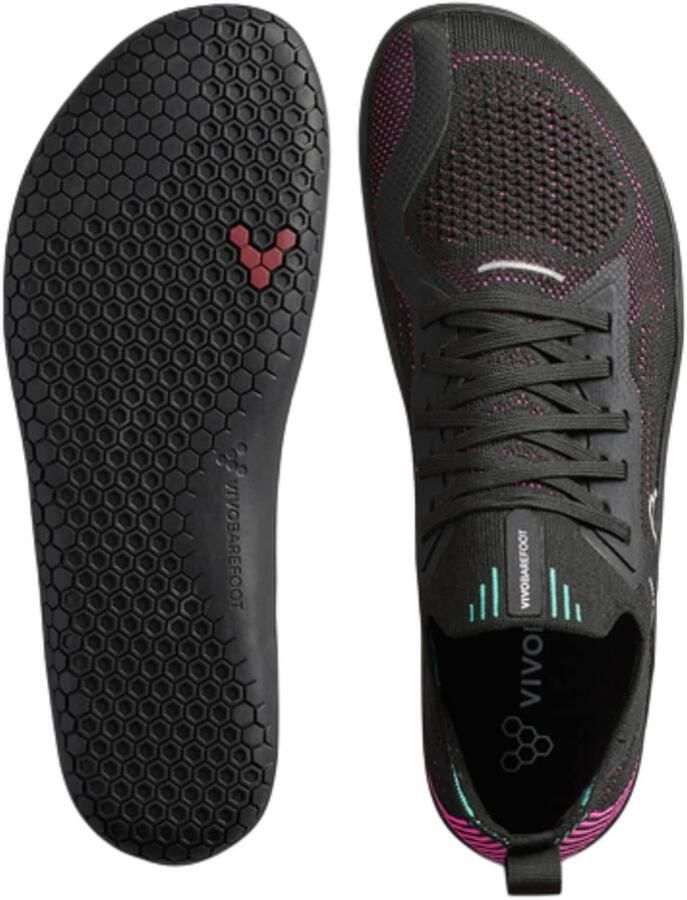 Vivobarefoot Primus Lite Knit Barefoot Schoenen Zwart Vrouw - Foto 2