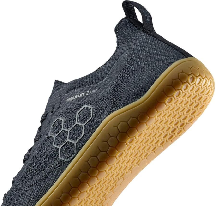 Vivobarefoot Primus Lite Knit Natural Barefoot Schoenen Grijs Vrouw - Foto 3