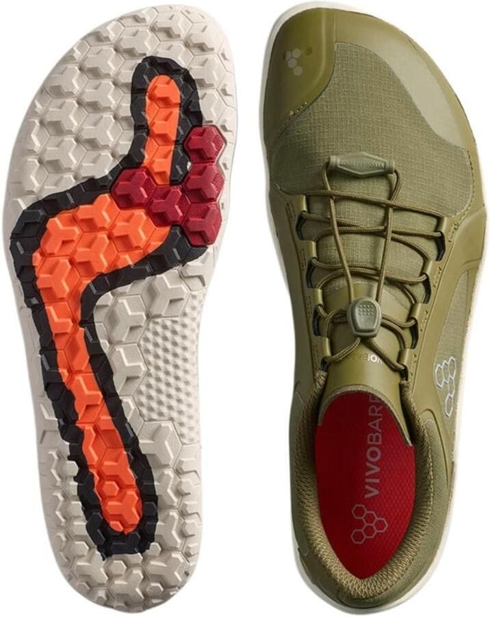 Vivo Barefoot Sneakers laag 'PRIMUS TRAIL III FG' olijfgroen - Foto 3