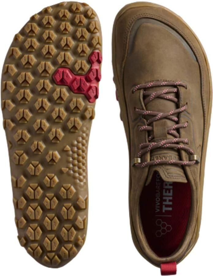 Vivobarefoot Tracker Leather At Low Barefoot Wandelschoenen Bruin Vrouw - Foto 3