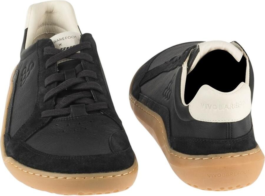 Vivo Barefoot Lage schoen 'GOBI II SNEAKER PREMIUM LEATHER MENS' zwart - Foto 4