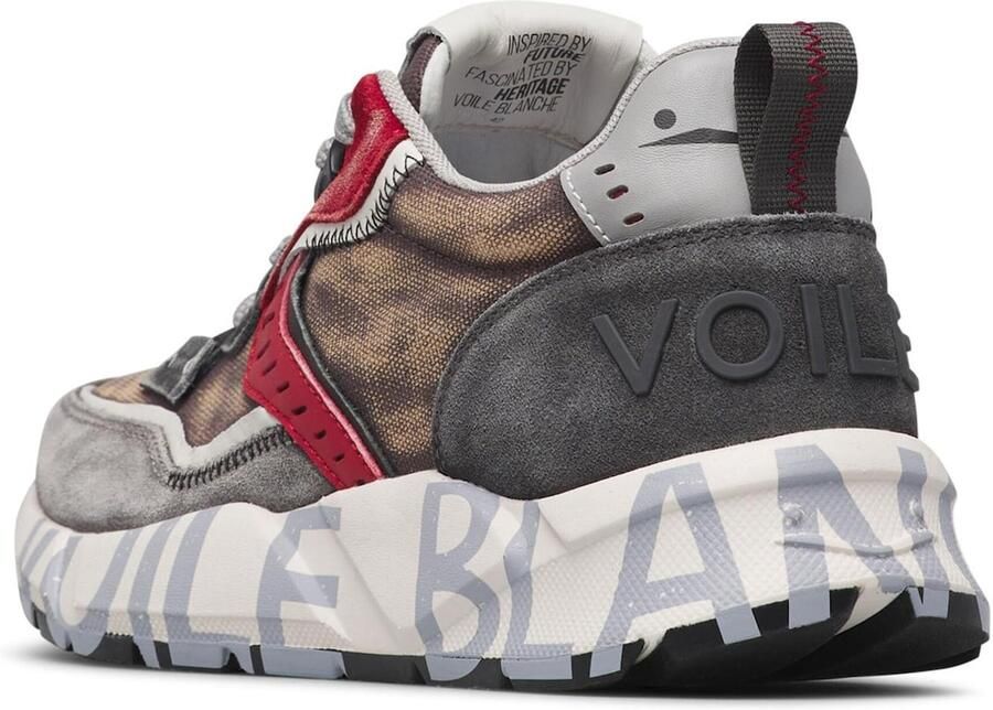 Voile blanche Sneakers laag 'CLUB01.' antraciet - Foto 4