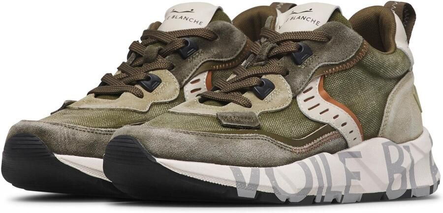 Voile blanche Sneakers laag 'CLUB01.' grasgroen - Foto 3