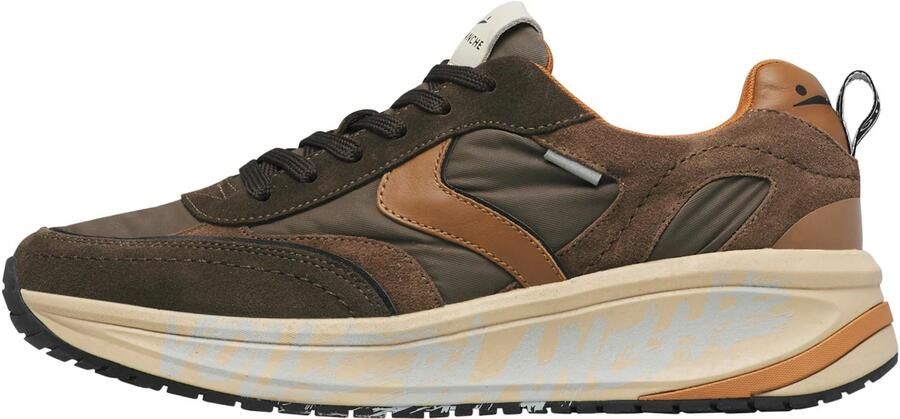 Voile blanche Sneakers laag 'CLUB24.' donkerbruin