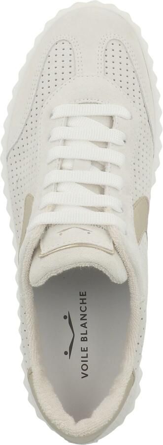 Voile blanche Sneakers laag ' INES ' goud wolwit - Foto 6