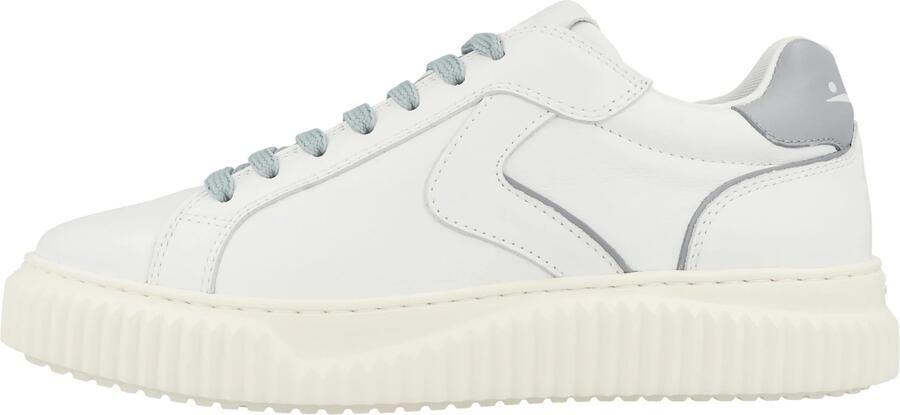 Voile blanche Sneakers laag ' LIPARI ' grijs wit - Foto 3