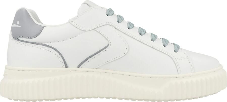 Voile blanche Sneakers laag ' LIPARI ' grijs wit - Foto 4