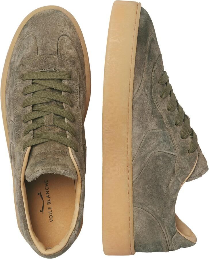 Voile blanche Sneakers laag 'MIND 02' donkergroen