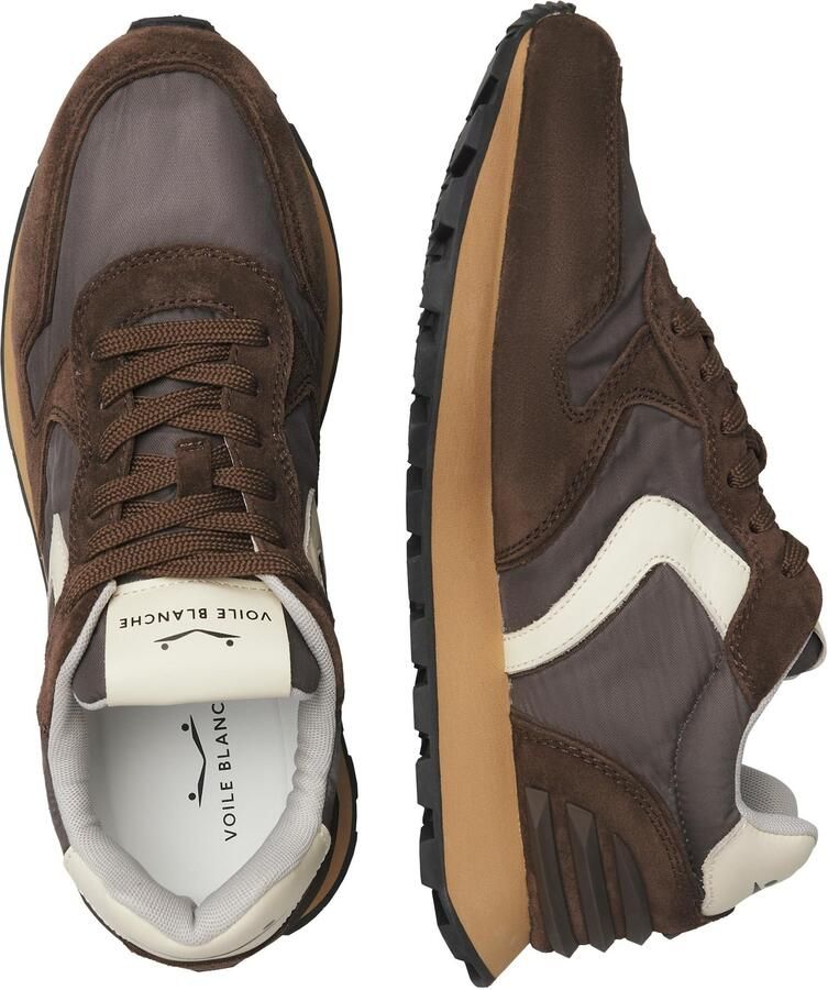 Voile blanche Sneakers laag 'PARIS POWER MAN.' donkerbruin - Foto 3
