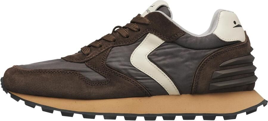 Voile blanche Sneakers laag 'PARIS POWER MAN.' donkerbruin - Foto 5