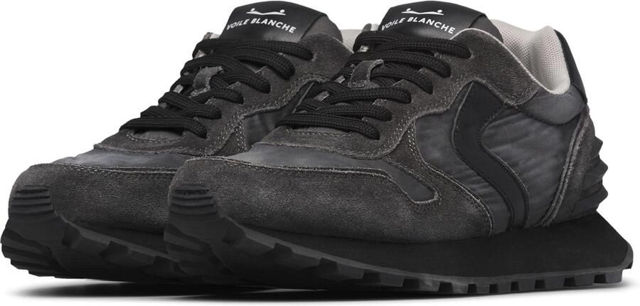 Voile blanche Sneakers laag 'PARIS POWER MAN.' grijs - Foto 3