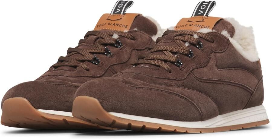 Voile blanche Sneakers laag 'PLAY SNEAK FUR M 01.' donkerbruin - Foto 4