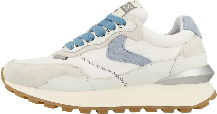 Voile blanche Sneakers laag 'Qwark Hype' duifblauw lichtgrijs pastelgroen wit - Foto 3