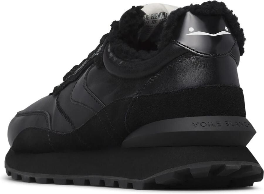 Voile blanche Sneakers laag 'QWARK HYPE FUR MAN.' zwart