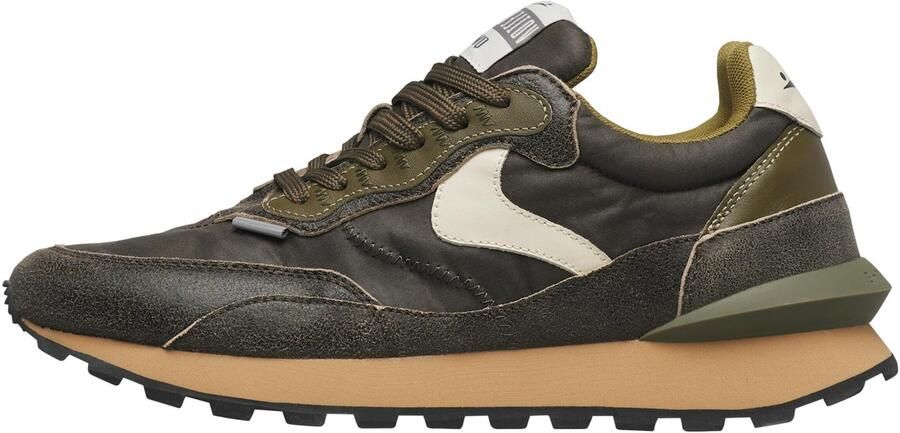 Voile blanche Sneakers laag 'QWARK HYPE MAN.' groen gemêleerd