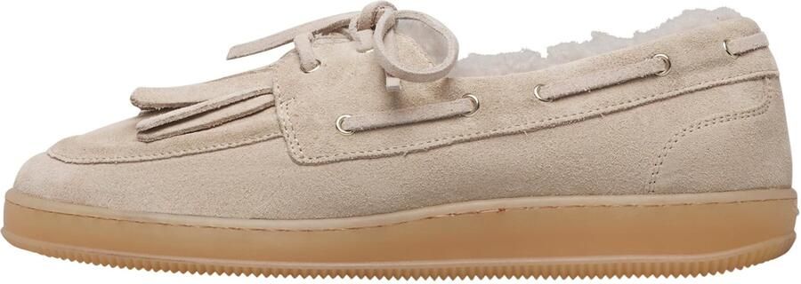 Voile blanche Veterschoen 'OLIVIA' beige
