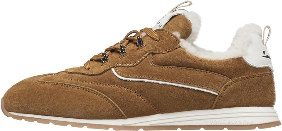 Voile blanche Veterschoen 'PLAY SNEAK FUR W 01.' donkerbeige