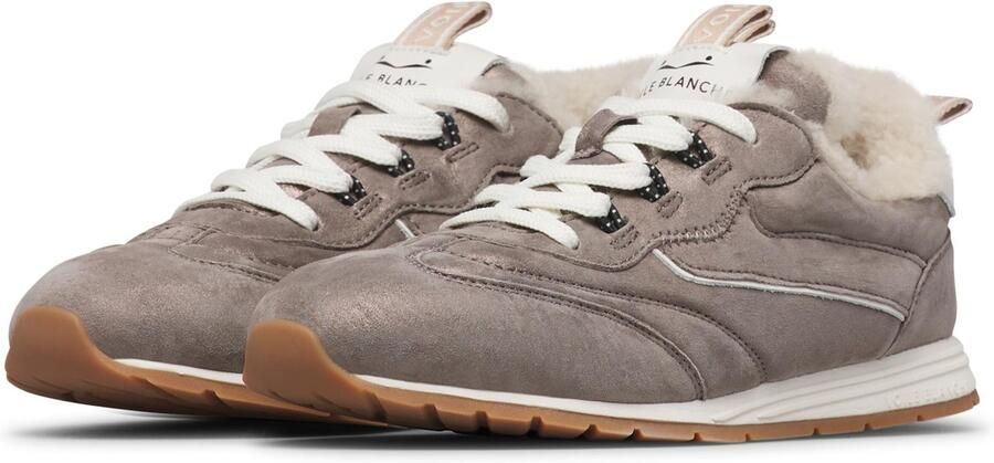Voile blanche Veterschoen 'PLAY SNEAK FUR W 01.' donkergrijs - Foto 4
