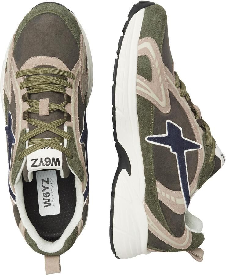 W6YZ Sneakers laag 'ARROW UNI.' groen