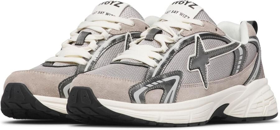 W6YZ Sneakers laag 'ARROW UNI.' zilver - Foto 4