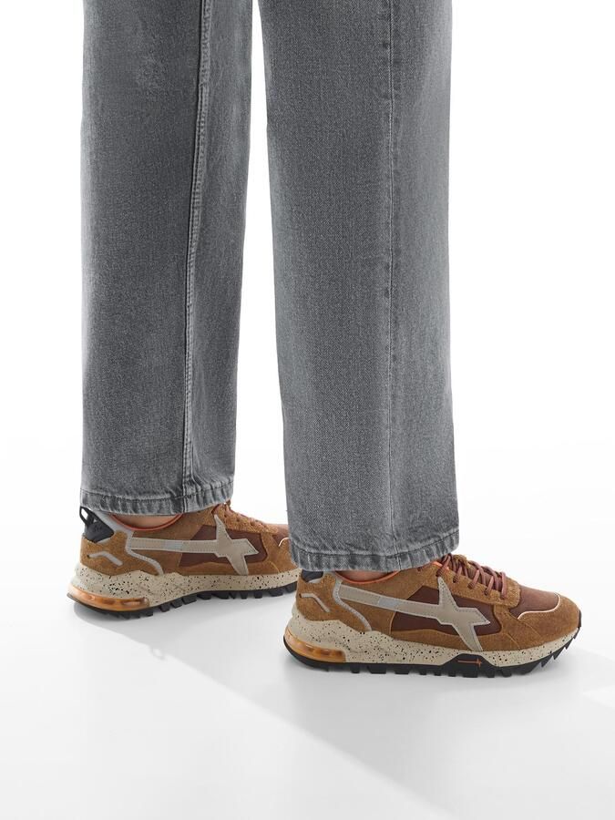 W6YZ Sneakers laag 'BREEZE 3-M.' bruin - Foto 5