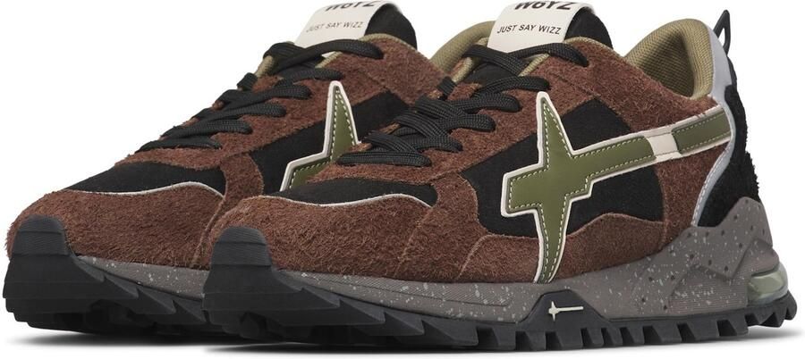W6YZ Sneakers laag 'BREEZE 3-M.' bruin zwart - Foto 2