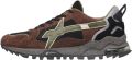 W6YZ Sneakers laag 'BREEZE 3-M.' bruin zwart - Bruin/Zwart