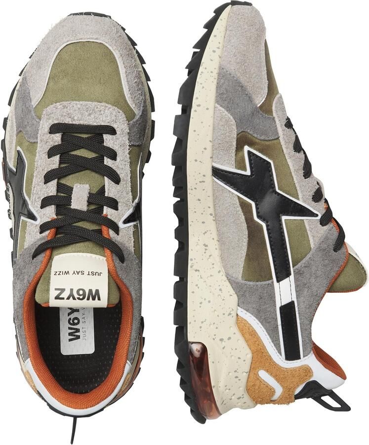 W6YZ Sneakers laag 'BREEZE 3-M.' olijfgroen