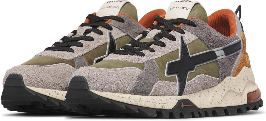 W6YZ Sneakers laag 'BREEZE 3-M.' olijfgroen - Foto 3