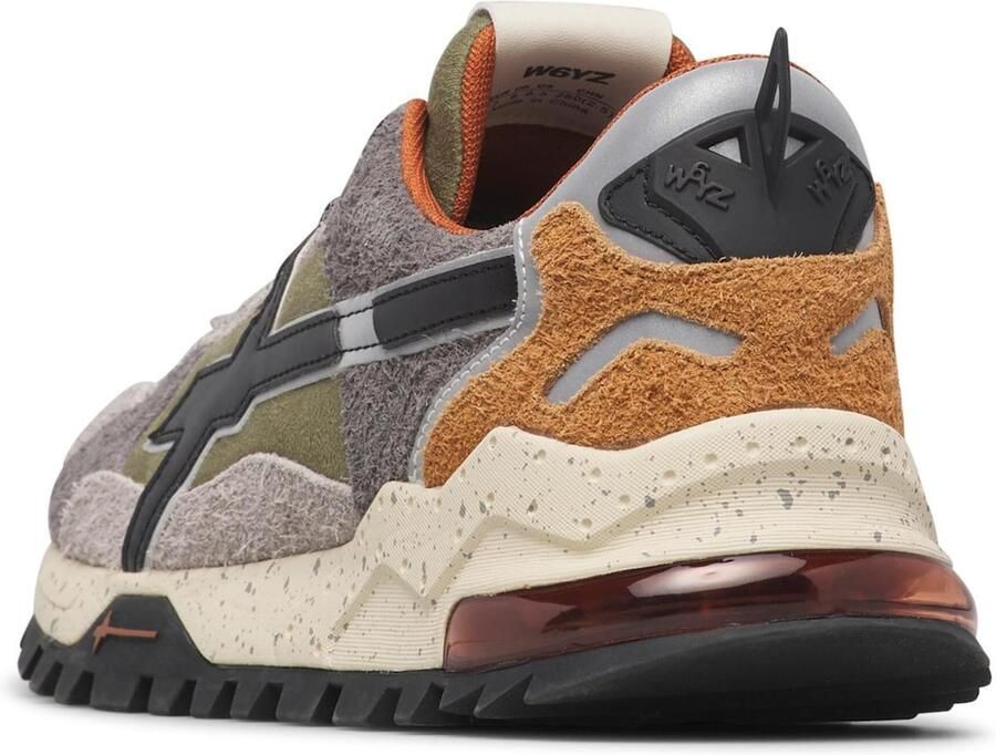 W6YZ Sneakers laag 'BREEZE 3-M.' olijfgroen - Foto 2