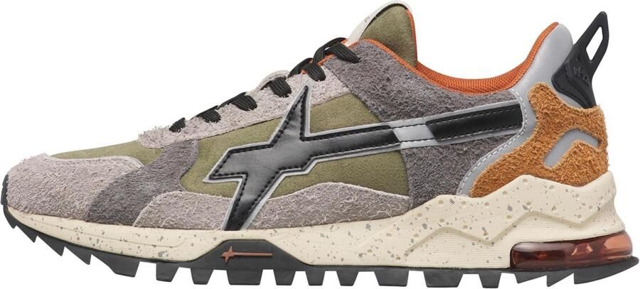 W6YZ Sneakers laag 'BREEZE 3-M.' olijfgroen - Foto 4
