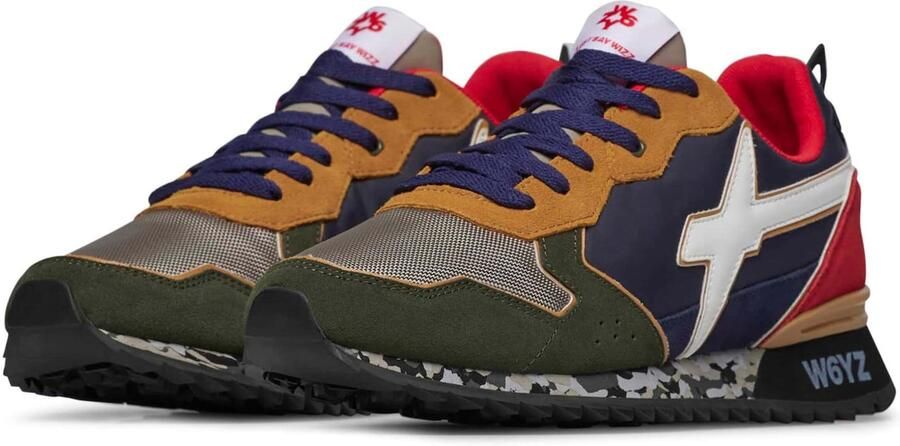 W6Yz Technical fabric and suede sneakers Jet-M. Multicolor Heren - Foto 6