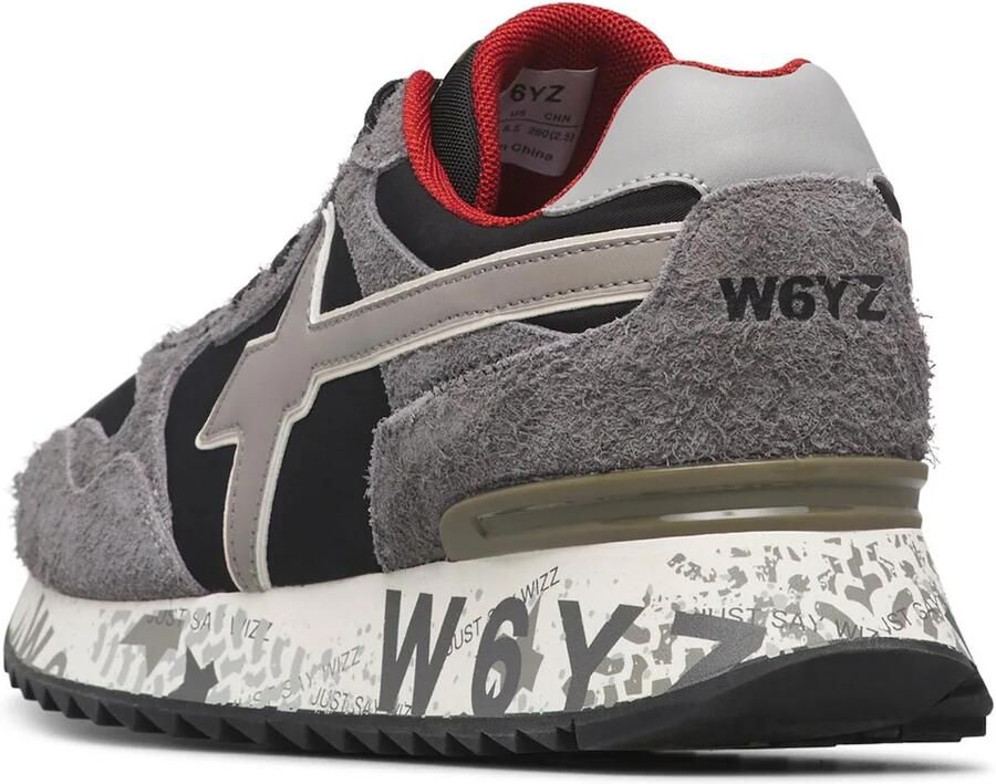 W6YZ Sneakers laag 'YAK-M.' antraciet - Foto 4