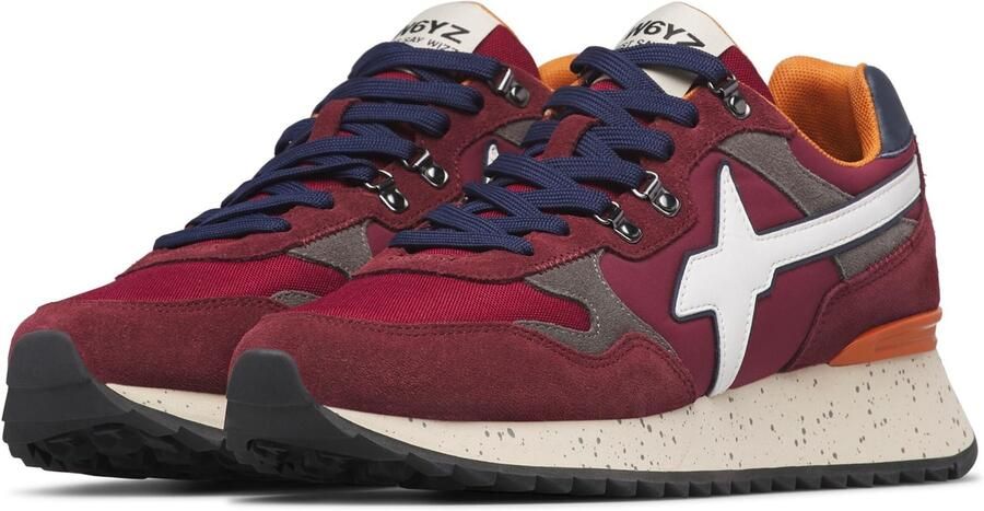 W6YZ Sneakers laag 'YAK-M.' bordeaux - Foto 4