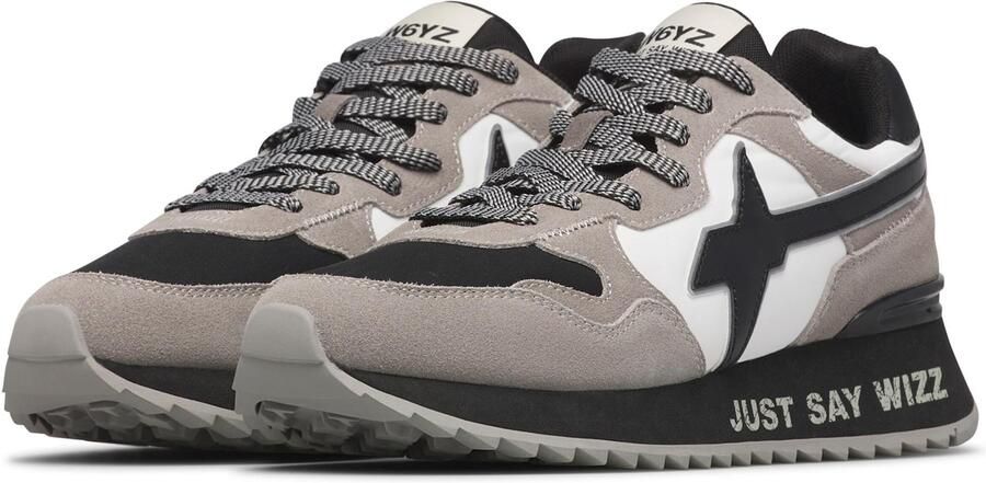 W6YZ Sneakers laag 'YAK-M.' donkergrijs - Foto 2