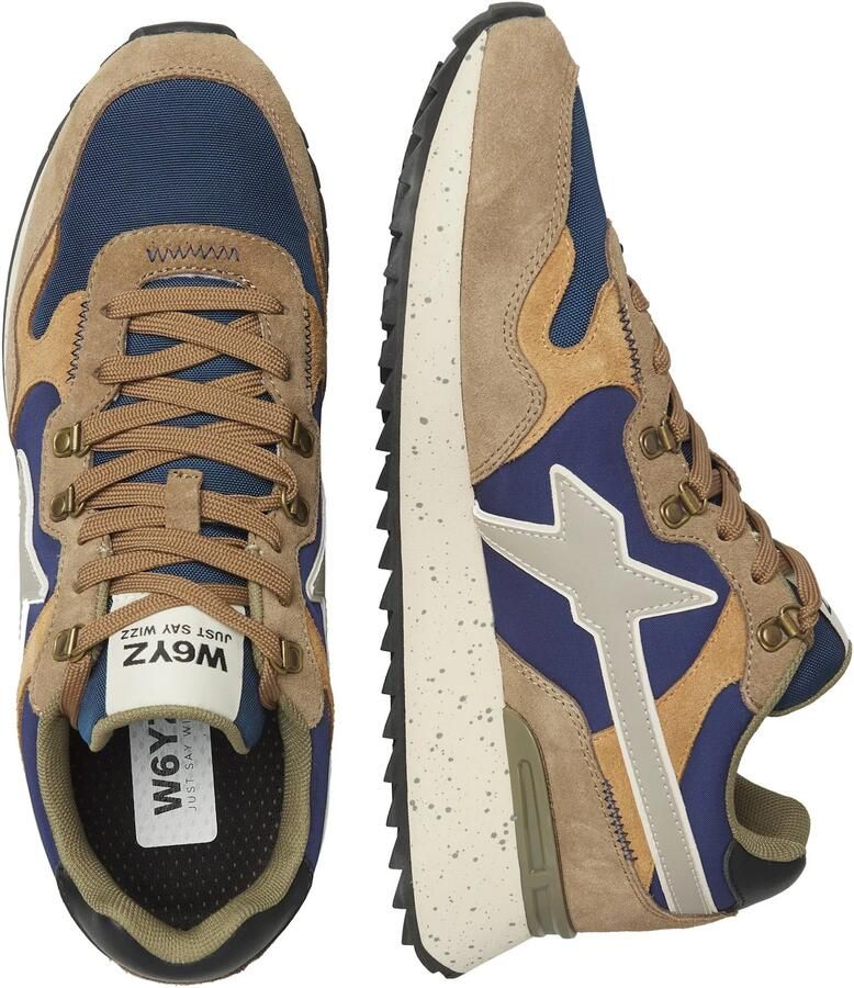 W6YZ Sneakers laag 'YAK-M.' lichtbruin
