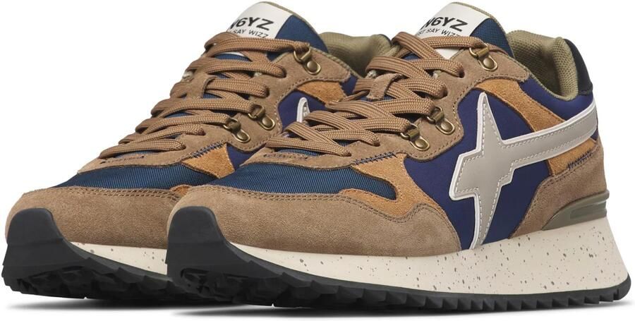 W6YZ Sneakers laag 'YAK-M.' lichtbruin - Foto 4