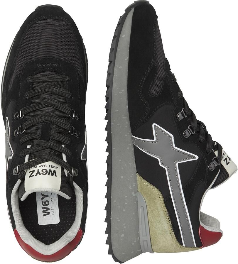 W6YZ Sneakers laag 'YAK-M.' olijfgroen - Foto 3